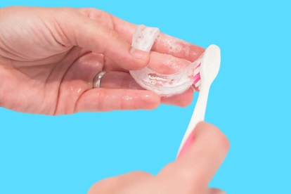 cleaning Clear Aligners